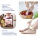 KOURUILIFE 500g Bath Salt with Rose Petals, 100% Natural Epsom Salts for Aromatherapy and Relaxation - Buy Online on SooperMarket.com