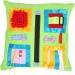 Dementia Activity Pillow Various Levels of Difficulty Motor Skills Development Zipper Multicolor Sensory Activity Pillow for Elderly for Travel - Buy Online on SooperMarket.com