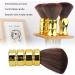 KUIKUI Soft Gentle Neck Duster Brush for Professional Barber Neck Cleaning - Gold - Buy Online on SooperMarket.com