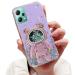 Tivenfezk Nadoli for Xiaomi Redmi Note 12 4g Treibsand B r Astronaut Hidden Stand Shell caricature glitter astronaut stand Soft silicone bling cell phone case.
