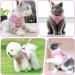 Cat Harness and Lead Set Adjustable Reflective Stripe Cat Kitten Walking Vest with Leash Cat Collar Escape Proof Soft Mesh Vest Harness and Lead for Small Medium Cats Pets Walking S Pink - Buy Online on SooperMarket.com