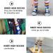 KESYOO 6 Pairs Cotton Knee High Socks for Unisex 1-3 Years, Assorted Color - Calf Length Tube Stockings - Buy Online on SooperMarket.com