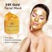 White Naturals 24K Gold Facial Mask - Anti-Aging Face Mask for Flawless Skin, Reduces Wrinkles and Acne Scars, Removes Blackheads and Oils - Buy Online on SooperMarket.com