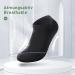 MOWENTI 10 Pairs Unisex Sneaker Socks | Breathable Cotton Ankle Sports Socks for Running & Leisure (Size 39-42) - 2 Black - Buy Online on SooperMarket.com