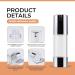 Longway Silver Airless Cosmetic Cream Pump Bottle Travel Size 1oz/30ml (Pack of 6) - Refillable Containers - Buy Online on SooperMarket.com