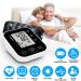 CARMAS Blood Pressure Monitor Upper Arm with Large Cuff - Large LCD Display, Automatic Machine, 240 Memory Sets (Black) - Buy Online on SooperMarket.com