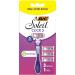 BIC Soleil Click 5 Women's 5-Blade Disposable Razor, 1 Handle and 3 Cartridges