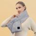 Zceplem Electric Neck Heating Pillow - 3 Temperature Settings Warm Collar for Men & Women Gray Heating Scarf for Outdoors - Buy Online on SooperMarket.com