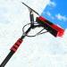 photovoltaic cleaner window cleaning pole Pole Water Fed Telesrod Window Cleaning for Photovoltaic Panel Cleaning Trucks Windows Window Glass Wall-12Ft/18Ft