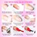 Saviland Soft Nail Gel Tips - 480PCS Short Coffin Full Cover Matte False Nail Tips for DIY Nail Art & Extensions - Perfect Valentine Gift - Buy Online on SooperMarket.com