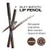 kiss new york Professional Slim Lip Pencil - Creamy Soft Lip Liner in Chocolate - Buy Online on SooperMarket.com