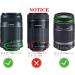 ET-60 Lens Hood Shade for Canon EF 75-300mm & EF-S 55-250mm - HUIPUXIANG - Buy Online on SooperMarket.com
