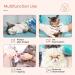 ComSaf Cat Recovery Collar - Lightweight & Adjustable Elizabeth Collar for Cats - Prevent Licking Wounds - Watermelon-M - Buy Online on SooperMarket.com