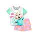 CoComelon Baby Girls Pyjamas Short Pjs Toddler Summer Pyjamas Ages 6 Months to 5 Years Old 6-9 Months Pink