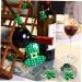 Anneome 12pcs Pendant Holder Ornament Festival Shamrock Tree Baubles Shamrocks Design Pendants Pillar - Buy Online on SooperMarket.com