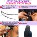 18 inch Passion Twist Water Wave Crochet Braids Hair - 7 Packs | Long Bohemian Locs | Synthetic Hair Extensions for Spring Twist and Fluffy Style - Buy Online on SooperMarket.com