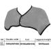 Shenrongtong 360 Heated Neck & Shoulder Pillow - XL Washable Velvet Relaxation Wrap - All-Year Comfort in Light Gray - Buy Online on SooperMarket.com