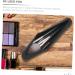 Gogogmee 1set Powder Puff Storage Box Miss Beauty Egg Small Black 20X4.8CM - Buy Online on SooperMarket.com
