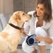 New Classic Retractable Dog Leash for Dogs up to 15kg - Ultra Strong 5m Belt with 360 Guiding & Braking - Black - International Shipping - Buy Online on SooperMarket.com