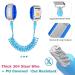 Zooawa Toddler Leash 2Pack  Toddler Kids Harness Anti Lost Wrist Link with Magnetic Lock  Reflective Safety Baby Child Walking Hook and Loop Wristband Leash for 3 Years Old Boys Girls  Blue+Pink - Buy Online on SooperMarket.com