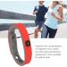 Saluaqui 2 Pack Anti-Static Wireless Negative Ion Bracelets - Washable Silicone Sports Wristbands (Red) - Buy Online on SooperMarket.com