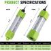 Goture 12V 45W Underwater Fishing Light - Portable IP68 LED Submersible Waterproof Lamp for Boat, Kayak, Dock - Green/White 108LED - Buy Online on SooperMarket.com