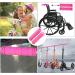 Pink Tassel Streamers Bike Handle Grips for Kids | Non-Slip Bicycle Handlebar Cover for Mountain Bike & Scooters | Cycling Replacement Parts - Buy Online on SooperMarket.com