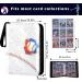 9 Pocket Trading Card Binder with 50 Removable Sleeves - Holds 900 Baseball & Sports Cards - Buy Online on SooperMarket.com