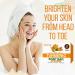 Natural Turmeric Soap Bar for Face & Body - Skin Brightening, Acne Reduction & Dark Spot Lightening - 5oz Bar Soap for All Skin Types - Buy Online on SooperMarket.com