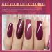Honey Joy Dark Purple Nail Dip Dipping Powder 1oz (HJ-ND064B-WD17) | Acrylic Color Pigment - Buy Online on SooperMarket.com