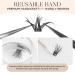 Lashview 144 PCS Cluster Lashes - DIY Mega Volume Eyelash Extensions Reusable Individual Lashes with Super Thin Band & Soft Finish (D17 C-10-16Mix) - Buy Online on SooperMarket.com