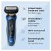 Braun Series 6 Electric Shaver for Men - 6172cc Wet & Dry Turbo & Gentle Modes Foil Shaver | 3 Piece Set - International Shipping Available - Buy Online on SooperMarket.com