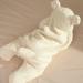 Yinuoday Baby Hooded Swaddle Blanket | Fleece Sleeping Bag for Newborn Boys and Girls - White - Buy Online on SooperMarket.com