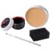 Yeweian Fake Blood Scar Wax SFX Makeup Kit  Fake Wound Modeling Scar Wax for Halloween Stage Monster Zombie Vampire Special Effects Makeup with Coagulated Blood Gel Spatula Stipple Sponge 50g(1.76Oz)