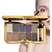 10 Colors Glitter Eyeshadow Pallet Shimmer Colorful Eyeshadow Palette Makeup Diamond Bright Makeup Shimmery Highly Pigmented Waterproof Long-lasting Sweatproof Practice Make Up - Buy Online on SooperMarket.com