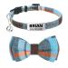 Tagme cats collars with names and telephone number kitten collar with safety closure and bell haze 1 -pack haunted blue