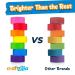 Craftzilla Colored Masking Tape 7 Roll Multi Pack - 210ft x 1in Rainbow Craft Tape - Buy Online on SooperMarket.com