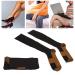 Compression Socks with Copper Fiber Stress Relief & Improved Blood Circulation | Ankle Support Socks for Diabetics & Nurses (S/M) - Buy Online on SooperMarket.com