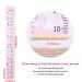 Heyu-Lotus Kids Height Chart 200X20CM - Removable Canvas and Wood Growth Chart for Boys Girls Bedroom Decoration (Unicorn 1) - Buy Online on SooperMarket.com
