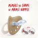Nuk Signature Pacifier with Light Effect | BPA-Free Silicone | 18-36 Months | Red Heart | 2-Pack - Perfect for Toddlers - Buy Online on SooperMarket.com