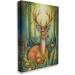 Stupell Industries Deer with Nature Mushrooms Canvas Wall Art by The Dutch Lady 16 x 20 - Buy Online on SooperMarket.com