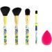 MAD BEAUTY Disney Lilo & Stitch Cosmetic Brush Set Plus Blender Sponge Beauty & Self-Care Gifts Four Brushes For Versatile Use - Buy Online on SooperMarket.com