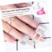 Mikinona 12pcs Nail Clip Nail Fixing Clips Nail Binder Clips Led Builder Clamps Nail Tip Fixing Clamp Nails Kits Manicure Extension Led Kit Finger Clip White Plastic Shaping Mold Clamp 4X3X2CM White - Buy Online on SooperMarket.com