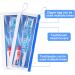 30 Pack Travel Toothbrush Set with Covers & Toothpaste - Soft Bristles Resealable Bag - Ideal for Charities Hotels & Home Use - Buy Online on SooperMarket.com