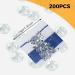 Rhinestones Diamond Painting Beads - 20 Colors Round Bead Kit | 4000PCS Diamond Painting Drills & Accessories - Buy Online on SooperMarket.com