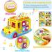 Buy Educational Baby Toys for 1-3 Years | Musical Animal Noises & Movement Bus | Perfect Gifts for 12-18 Months Girls - Buy Online on SooperMarket.com