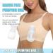 Hands-Free Pumping Bra - Adjustable Medium Beige Nursing Bra for Breast Pumping - Buy Online on SooperMarket.com