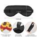 Haskirky Light Blocking Eye Mask - Breathable & Adjustable for Men and Women | Perfect for Travel, Yoga, Meditation, Office & Deep Sleep - Red Sunflower Design - Buy Online on SooperMarket.com