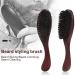 Aznever Natural Wild Boar Beard Brush for Men | Multi-Purpose Hair & Beard Care - Smooth Back Brush for Oils & Balms - Buy Online on SooperMarket.com