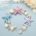 Brishow Starfish Bride Wedding Hair Vine - Beach Bridal Hair Accessories - Buy Online on SooperMarket.com